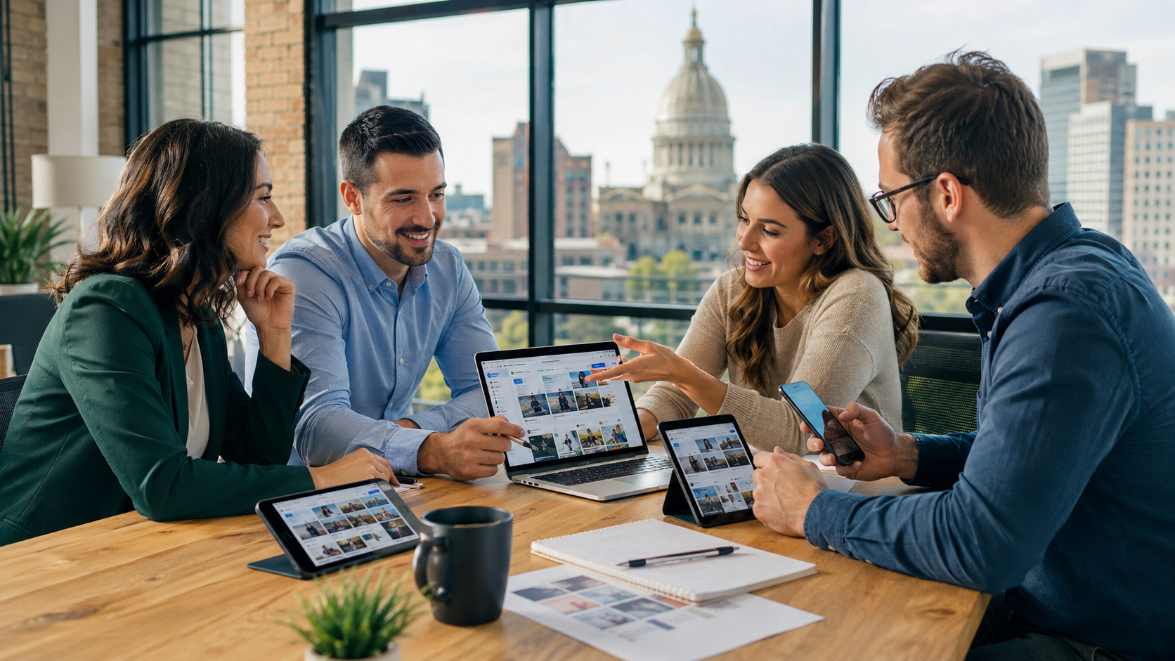 Lansing Michigan Social Media Management Agency